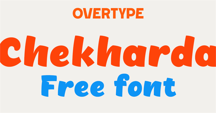 Chekharda Bold Italic font插图6