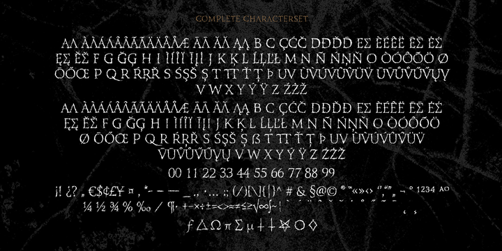 XXII Totenkult Font插图3