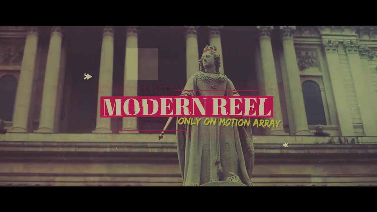 现代城市柔和光线泄漏视频展示片头素材库推荐PR模板