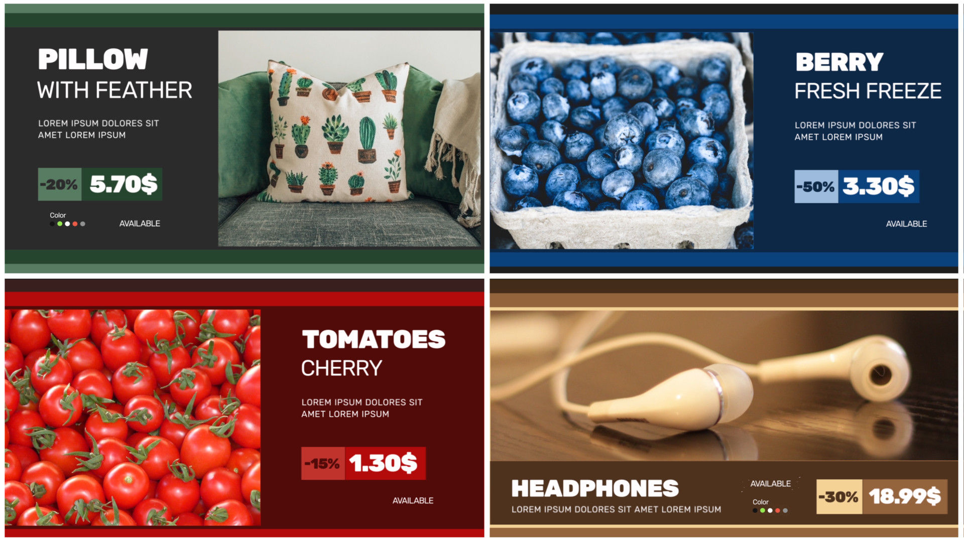 商业销售/商店项目物品展示介绍素材库精选AE模板