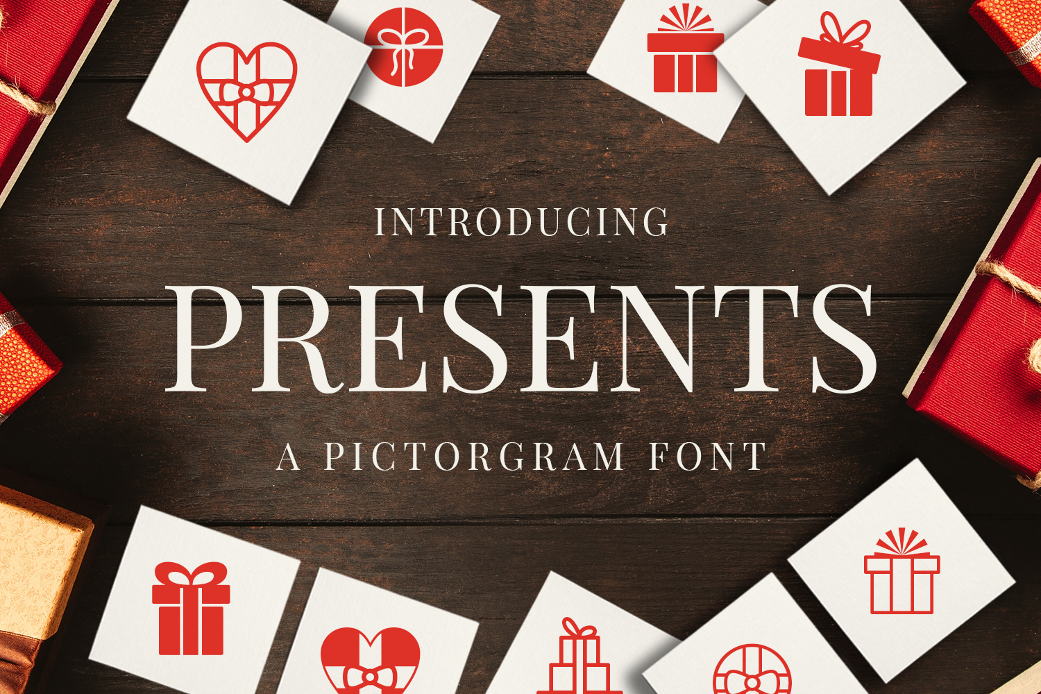 Presents – Pictorgram Font插图