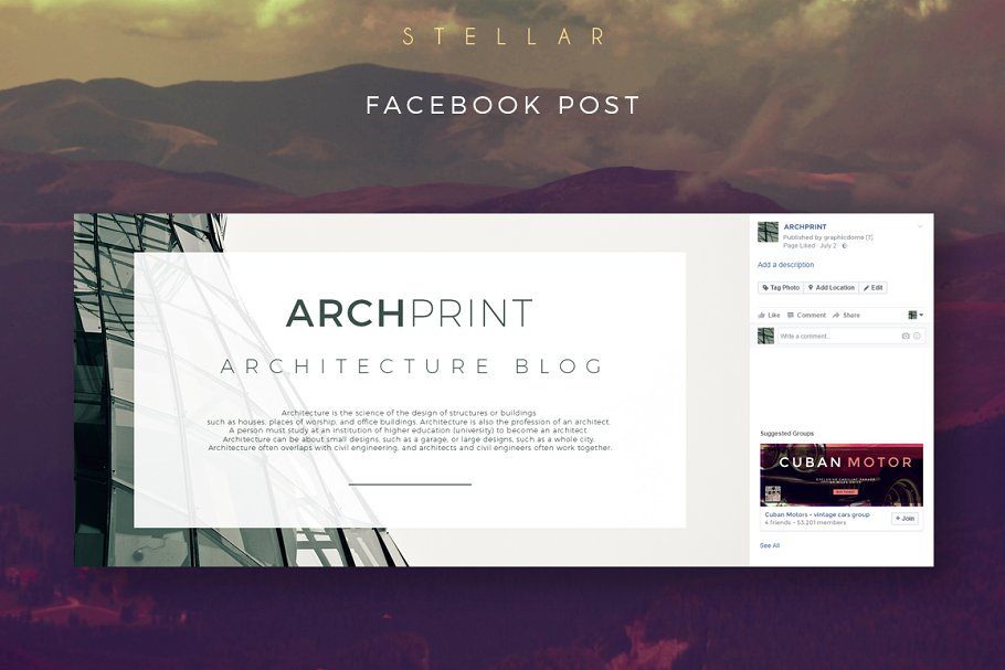 社交媒体超级Banner模板素材库精选合集 Stellar Social Media Banner Pack插图(9)