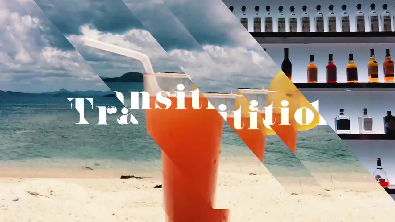 Flux中的12个过渡效果素材库精选AE模板