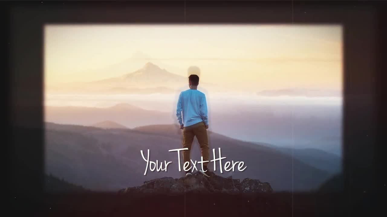 12个复古优雅的幻灯片动画素材库精选PR模板