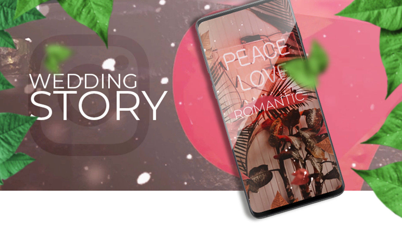 浪漫难忘的纪念日照片动态文字素材库精选pr模板