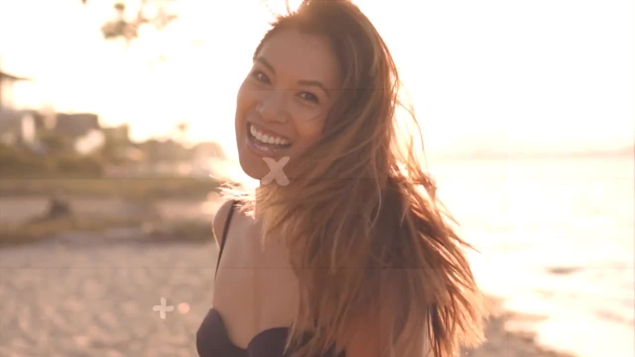 快乐的夏天幻灯片素材库精选AE模板