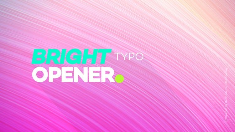 现代风格开场动画素材库精选AE模板