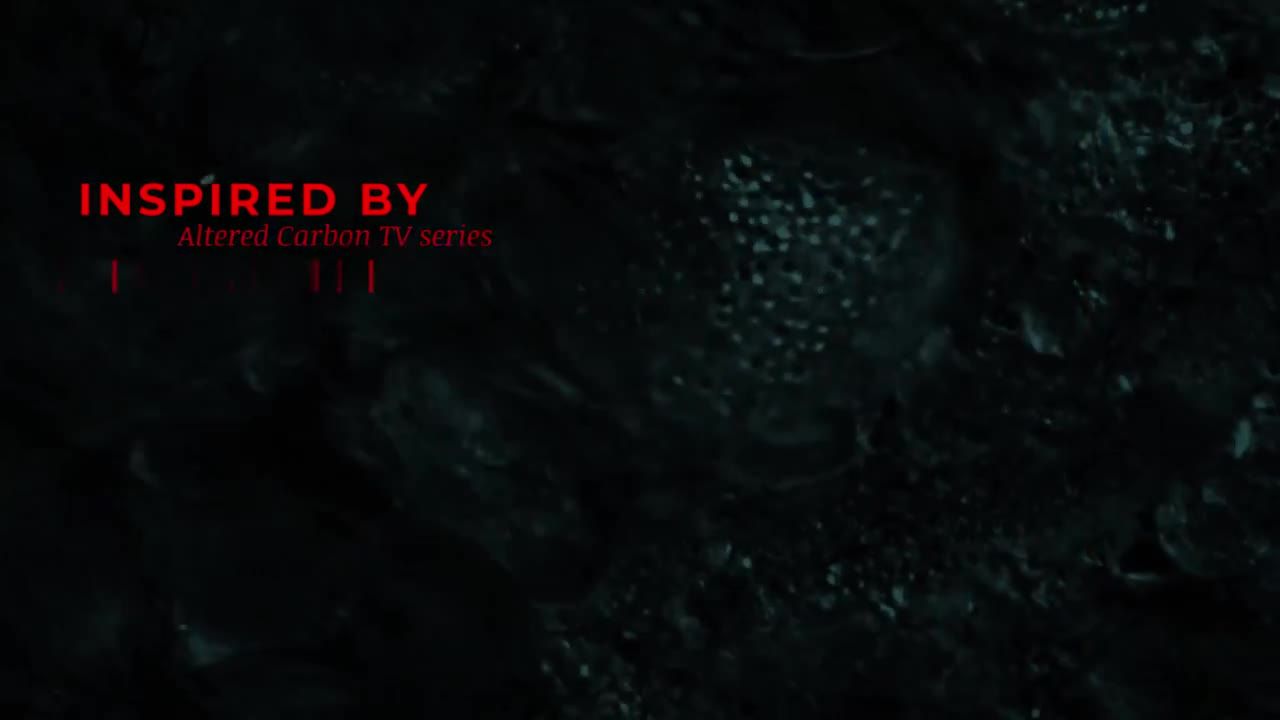 黑暗和神秘的电视节目标题素材库精选AE模板