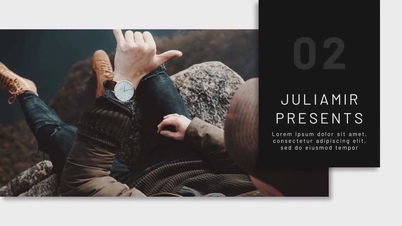 新潮过渡效果的现代促销素材库精选AE模板