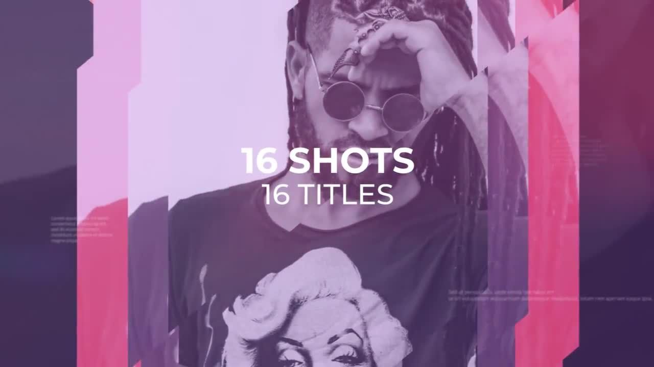 励志现代时尚开场动画素材库推荐PR模板