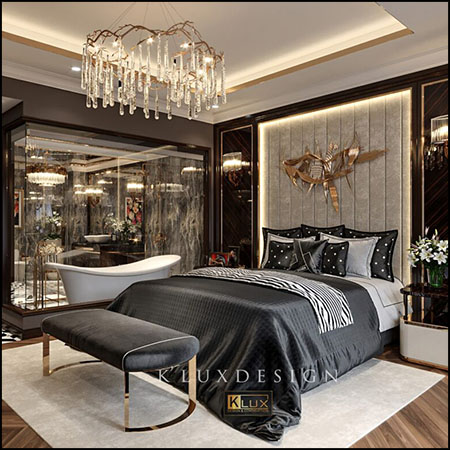 豪华宾馆酒店客房卧室场景素材之家精选3D模型By Kts Kien