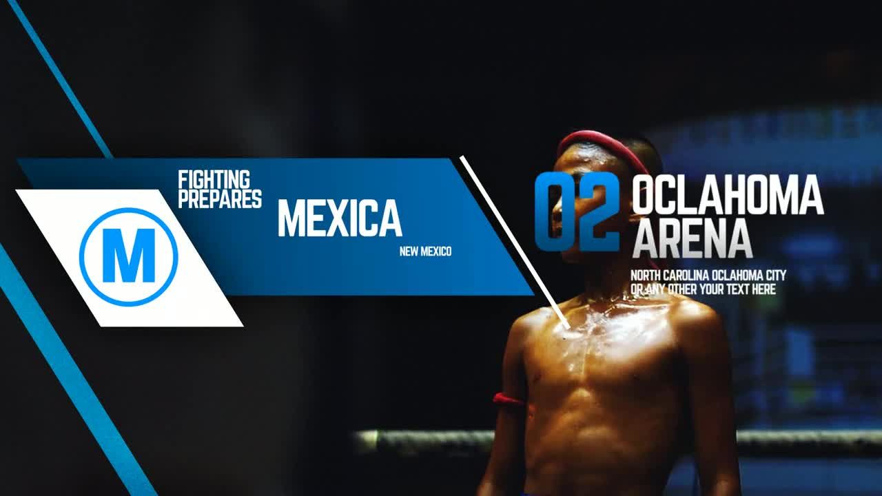 充满活力的体育俱乐部幻灯片ae模板