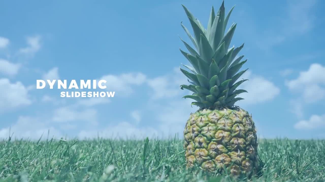 时尚和现代的简单的正面幻灯片素材库精选AE模板