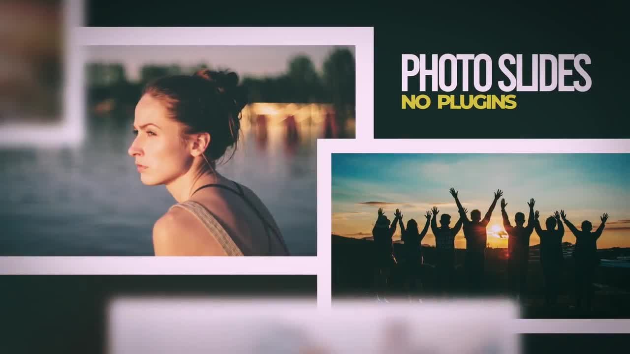 16组温暖漏光相册幻灯片特效素材库精选AE模板