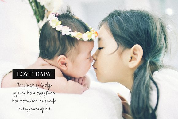 South Korea – Font Duo插图1