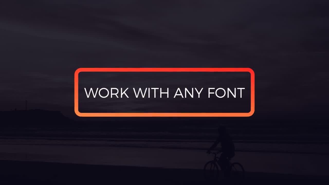 13个新的彩色全屏标题素材库精选AE模板