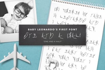 One And A Half素材之家精选英文字体