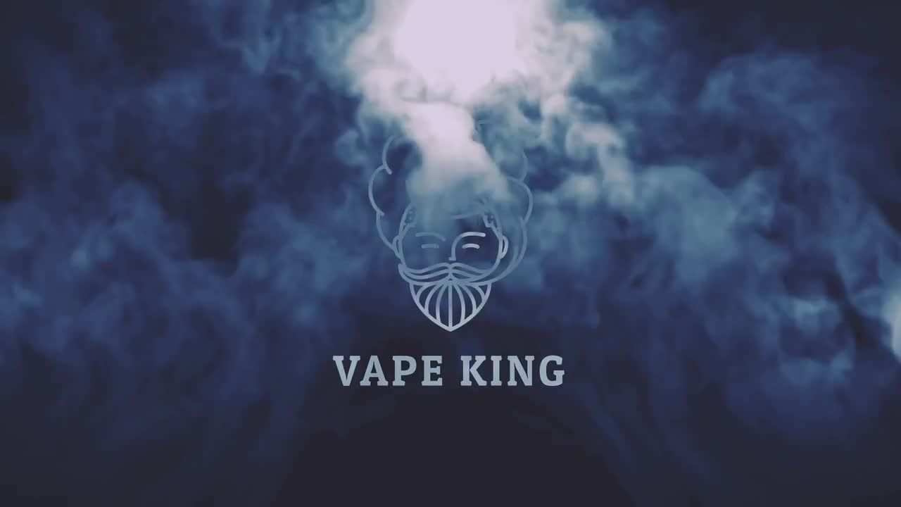 Vape徽标显示素材库精选AE模板