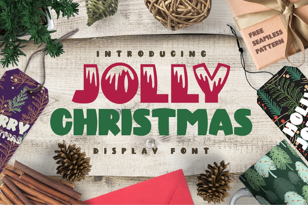 Jolly Christmas Font素材之家精选英文字体