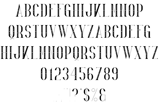 Desislava Ornament font插图11