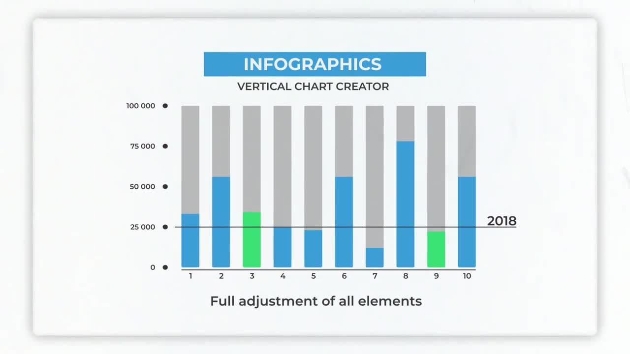 创造性动画信息图表素材库精选AE模板