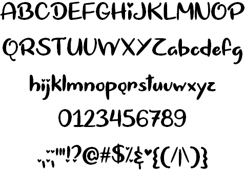 Pique My Interest font插图1