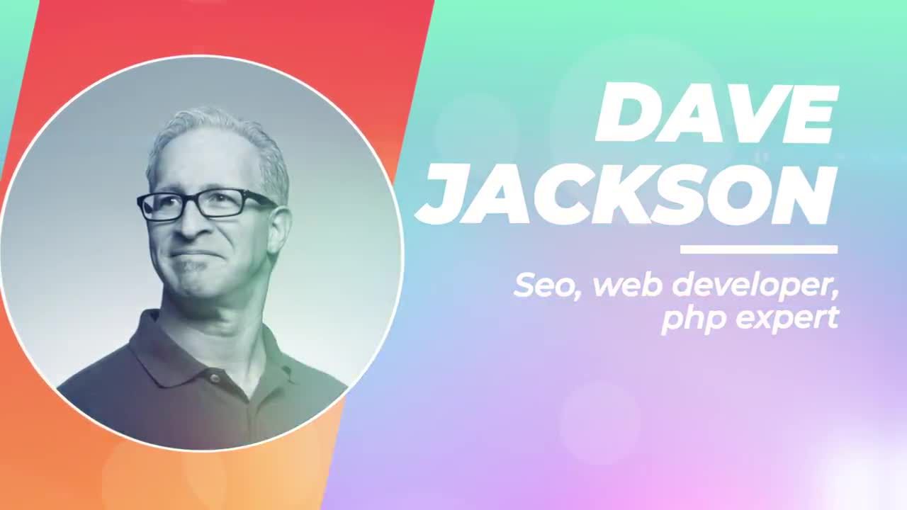 团队介绍宣传视频素材库精选AE模板