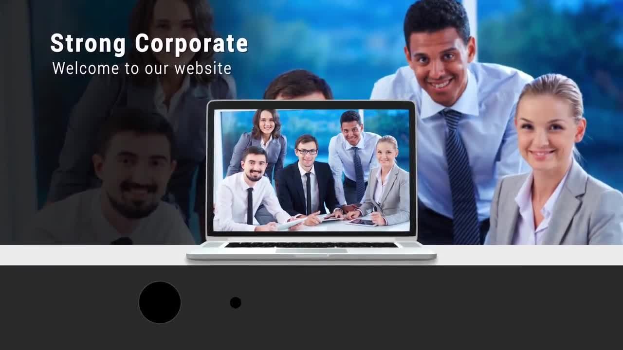 13个不同的场景的业务演示文稿素材库精选AE模板