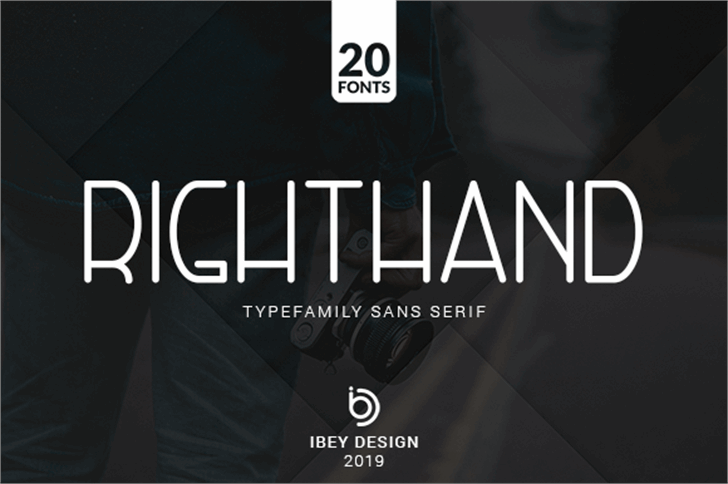 Right Hand font插图 Right Hand font插图