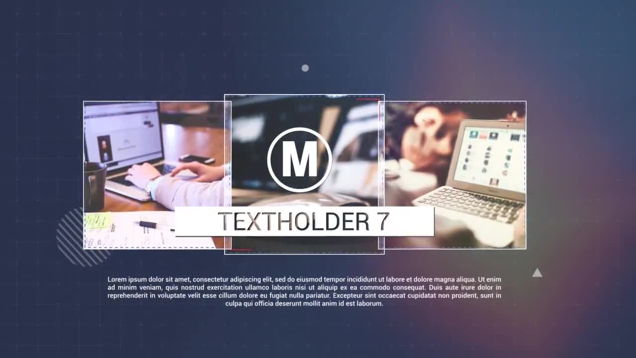 快速过渡文本动画商业素材库精选AE模板