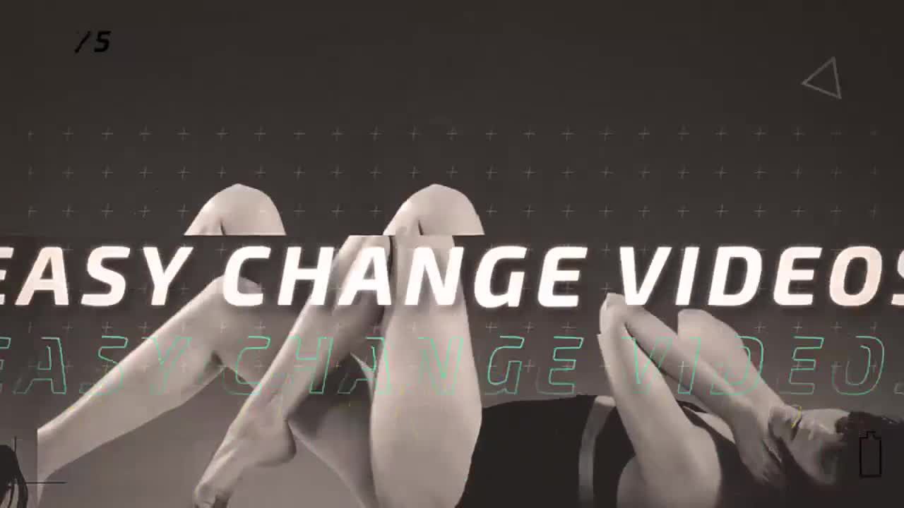 时尚产品潮流前卫动感促销素材库精选AE模板