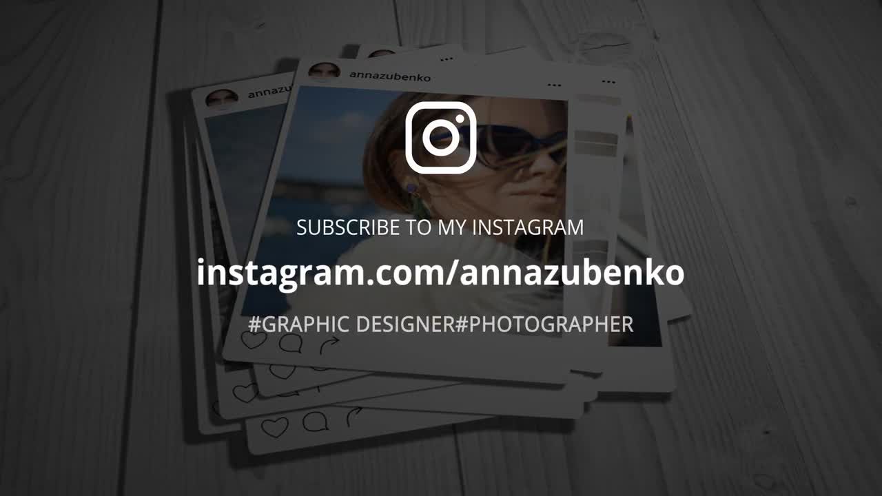 Instagram照片展示素材库精选AE模板