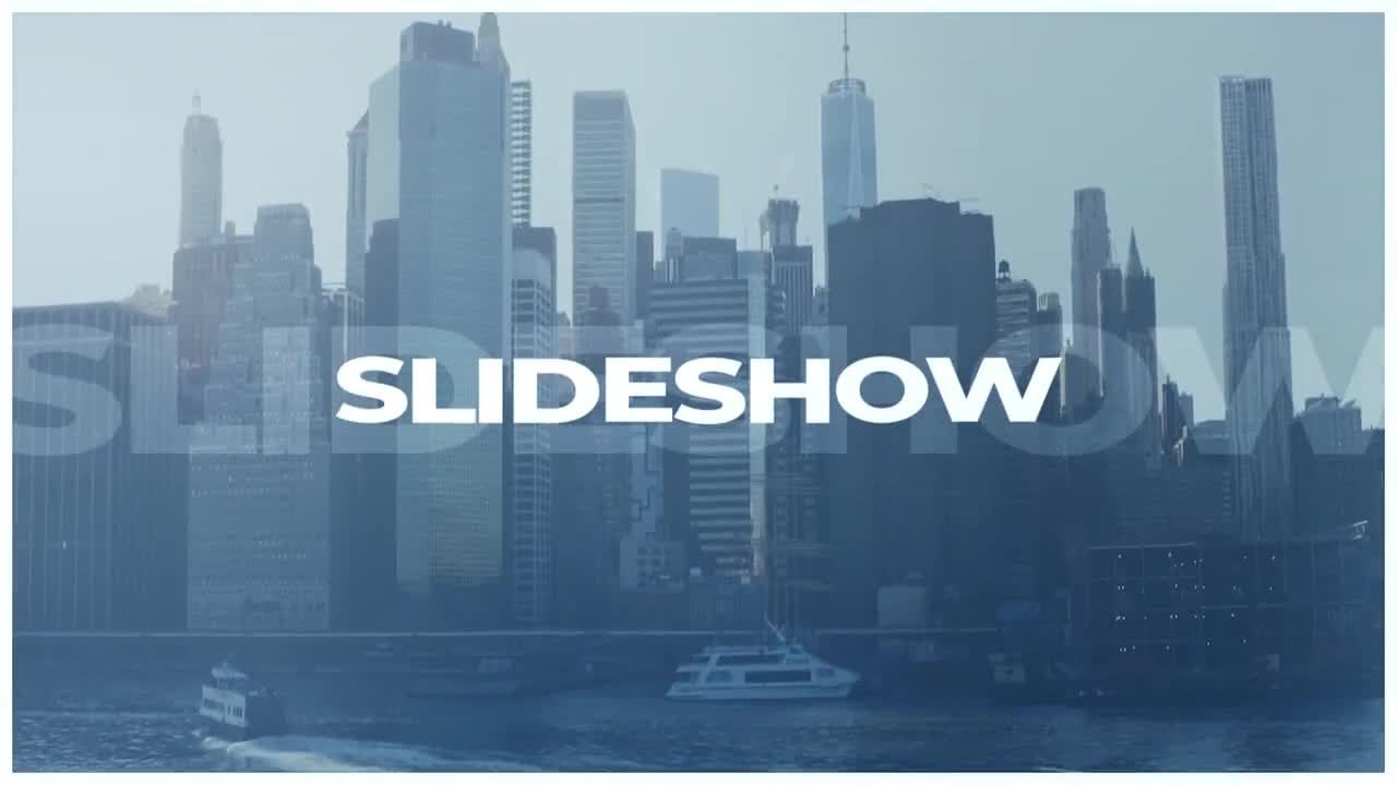 多窗格时尚过渡介绍素材库精选AE模板