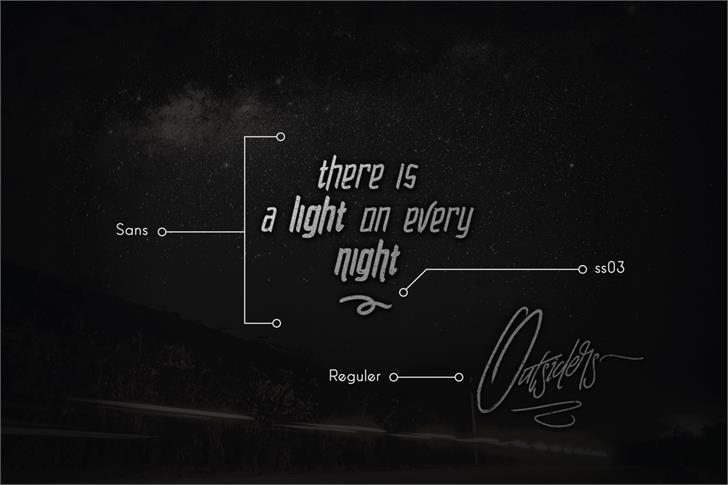 Blarrack Personal Use font插图5