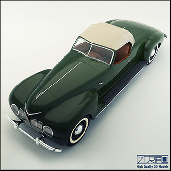 ZIS 101a Sport 汽车素材之家精选3D模型