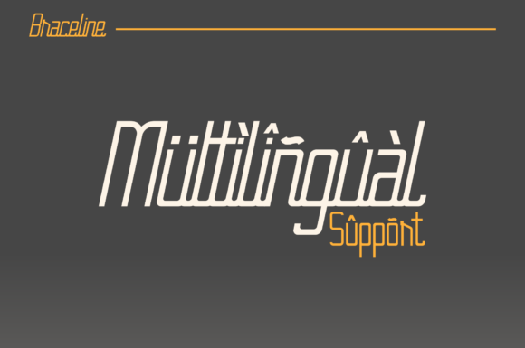 Braceline Duo Font插图2