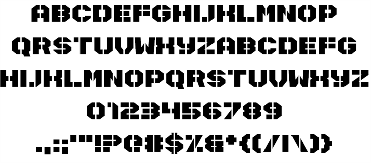 Disarmer font插图1