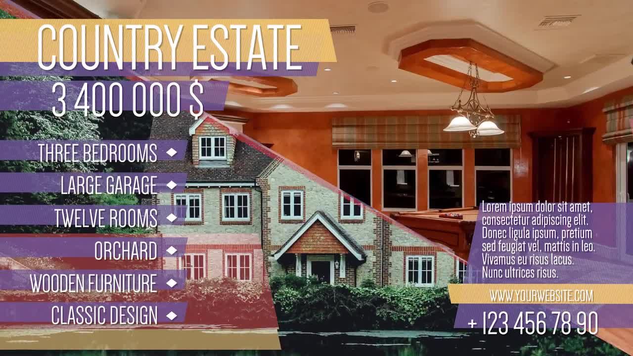 房产销售宣传介绍动画素材库精选pr模板