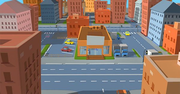 3D销售运输动画logo演示素材库精选AE模板 Shop