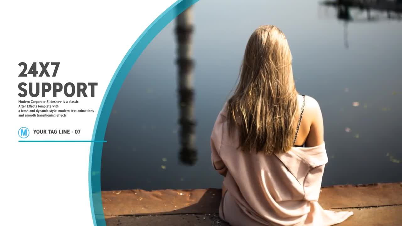 企业简介II动画素材库精选AE模板