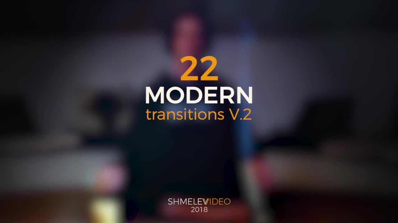 22个超现代动态动画过渡效果素材库推荐PR模板