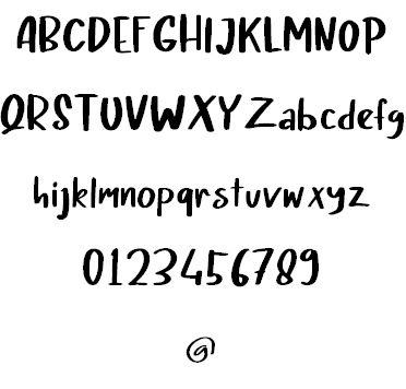 Chery Rush Demo font插图1