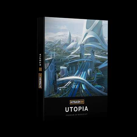 未来科幻城市场景素材之家精选3D模型