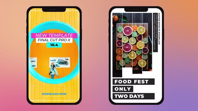 明亮创意过渡素材库网精选fcpx模板