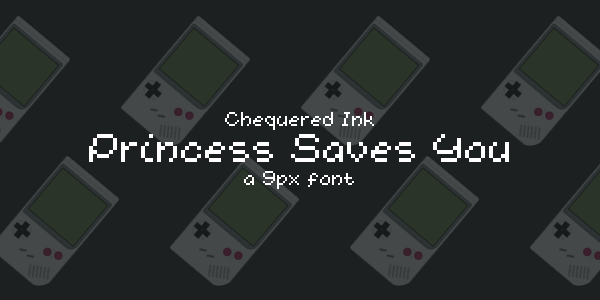 Princess Saves You font插图 Princess Saves You font插图