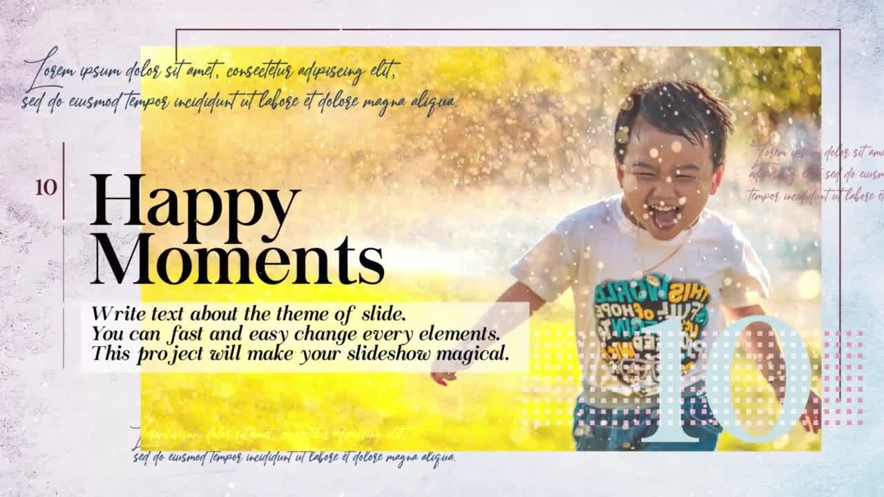 炫酷照片幻灯片展示素材库精选AE模板