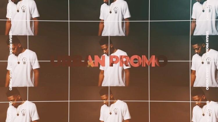 现代新潮的城市嘻哈介绍素材库精选AE模板