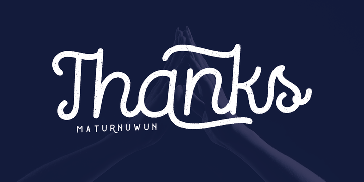 Routerline Rough Font Family素材之家精选英文字体