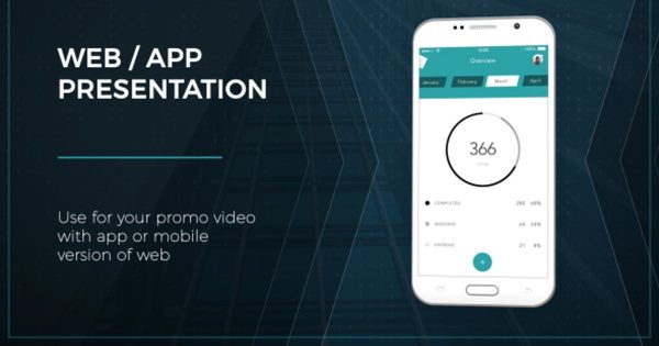Web/APP设计视频演示素材库精选AE模板 Web / App Presentation – Andorid