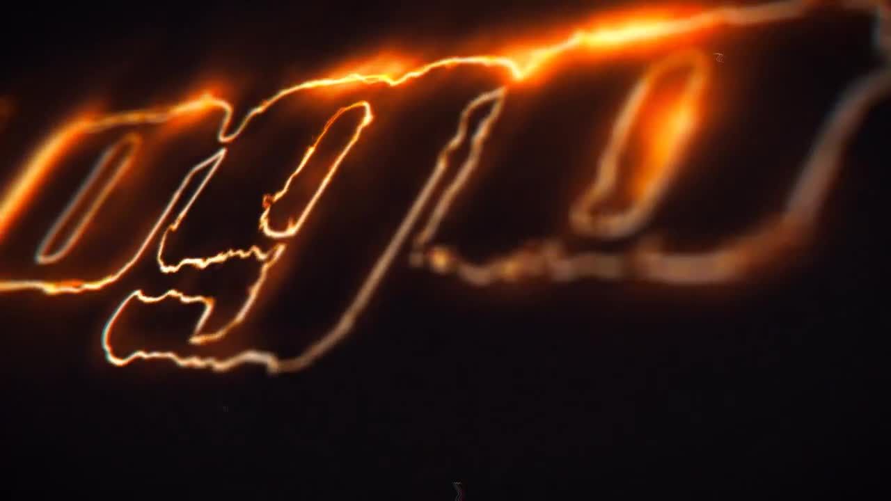 创造性动画的电影徽标显示素材库精选AE模板